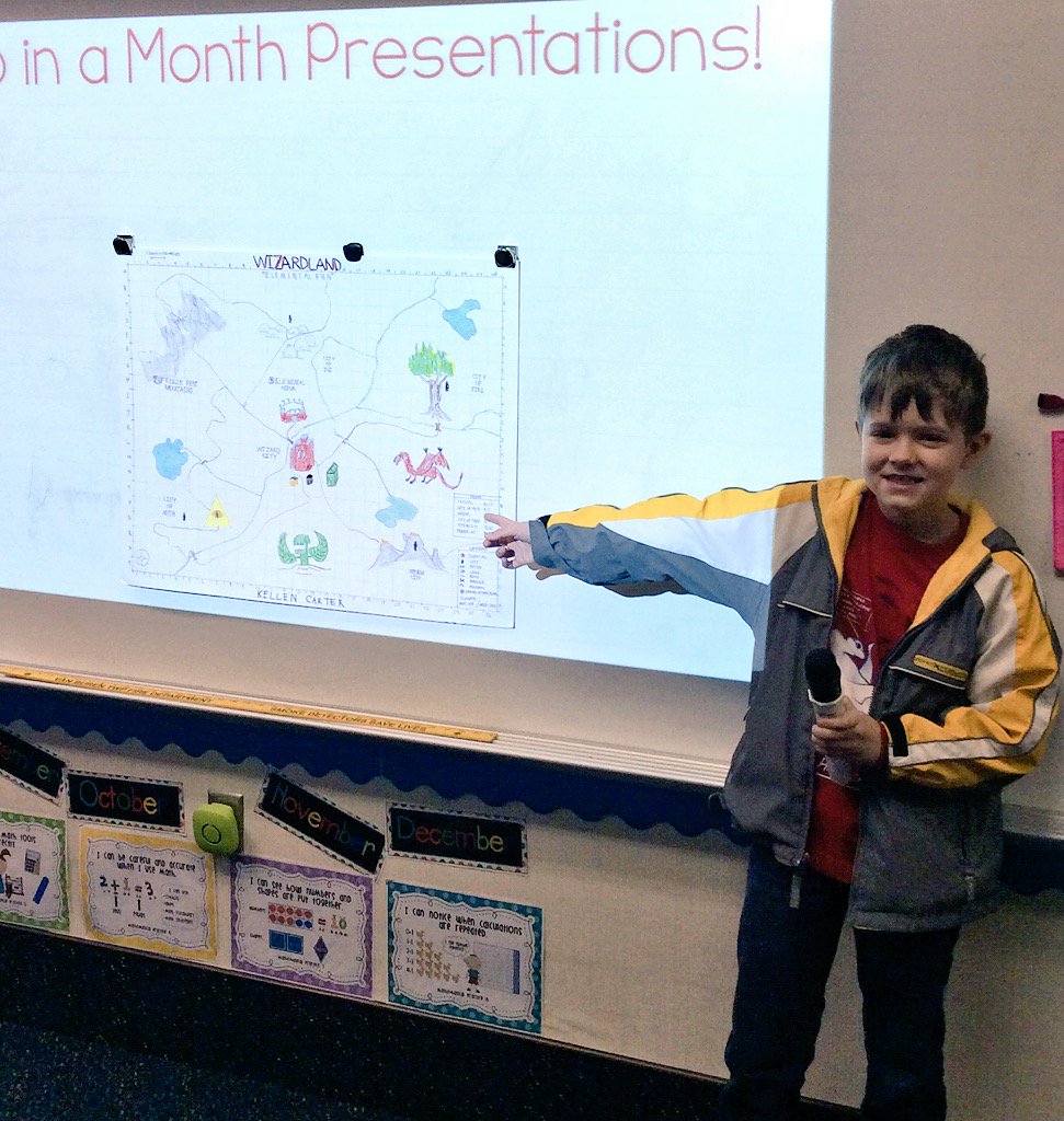 MrsWright_OPE's tweet photo. We dazzled each other today with our Map in a Month presentations! @OrchardParkCCS https://t.co/3cP7LfL35f