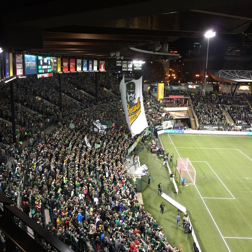 AWEBS13's tweet photo. RC-motha fing TID! Thanks @timbersarmy for cheering us on to one hell of a victory. https://t.co/LZAqLZG0Vu