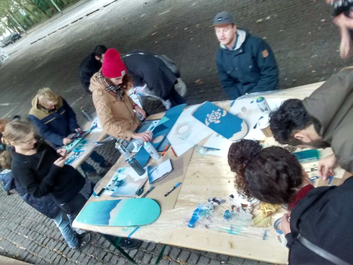 CityLinkFest's tweet photo. Busy making skateboards in Copenhagen with @HarvestSkate #citylinked https://t.co/06FOoLMbbV
