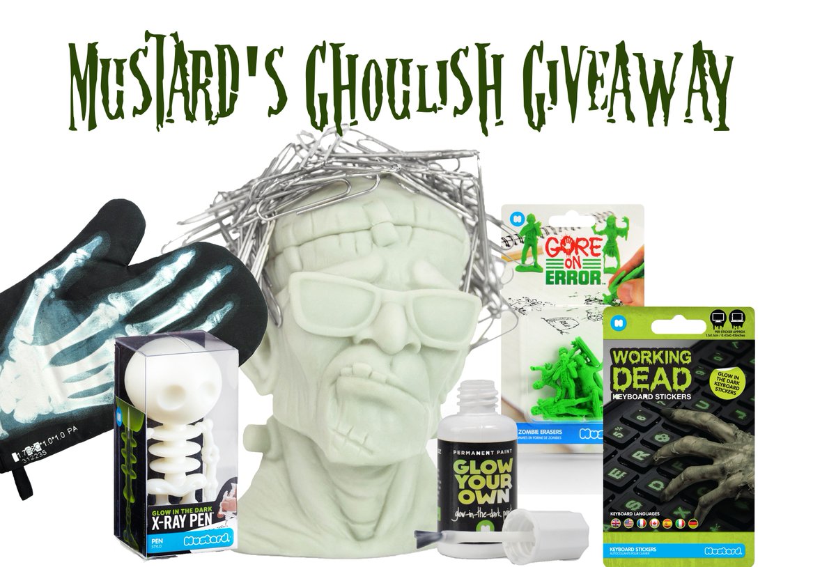 MustardLondon's tweet photo. #Ghoulish #Giveaway #Win a load of #Halloween goodies! RT&amp;F https://t.co/60PKClYYBY #Draw #today https://t.co/PHRMBymeQJ