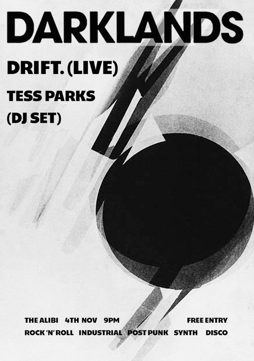 wonderlandmag's tweet photo. Come to Darklands for disco, post punk, industrial and @driftinsound 
https://t.co/ybvmFPm4Ui https://t.co/DuKdYQbgtL