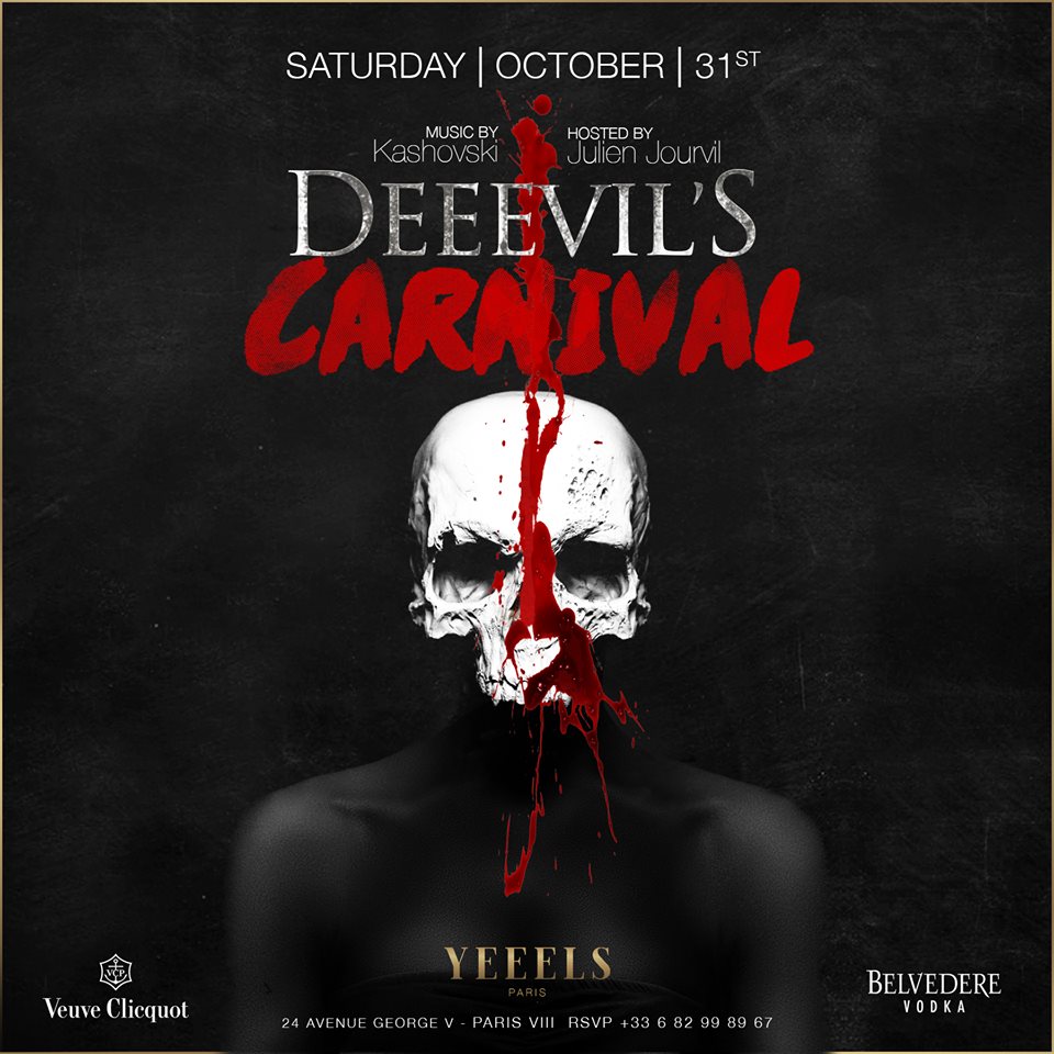 TOMORROW NIGHT TRICK OR TRΞΛT... RΞΛDY ? #Yeeels #DeeevilsCarnival #Paris #Halloween #Night