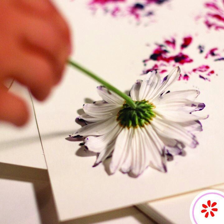 A great flower painting project (can be done with leaves now!) babble.com/home/diy-confe… #fall #DIY