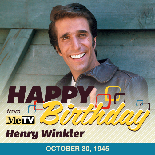Ayyyyyyy! It\s The Fonz\s birthday! Henry Winkler turns 70 today! Happy Birthday 