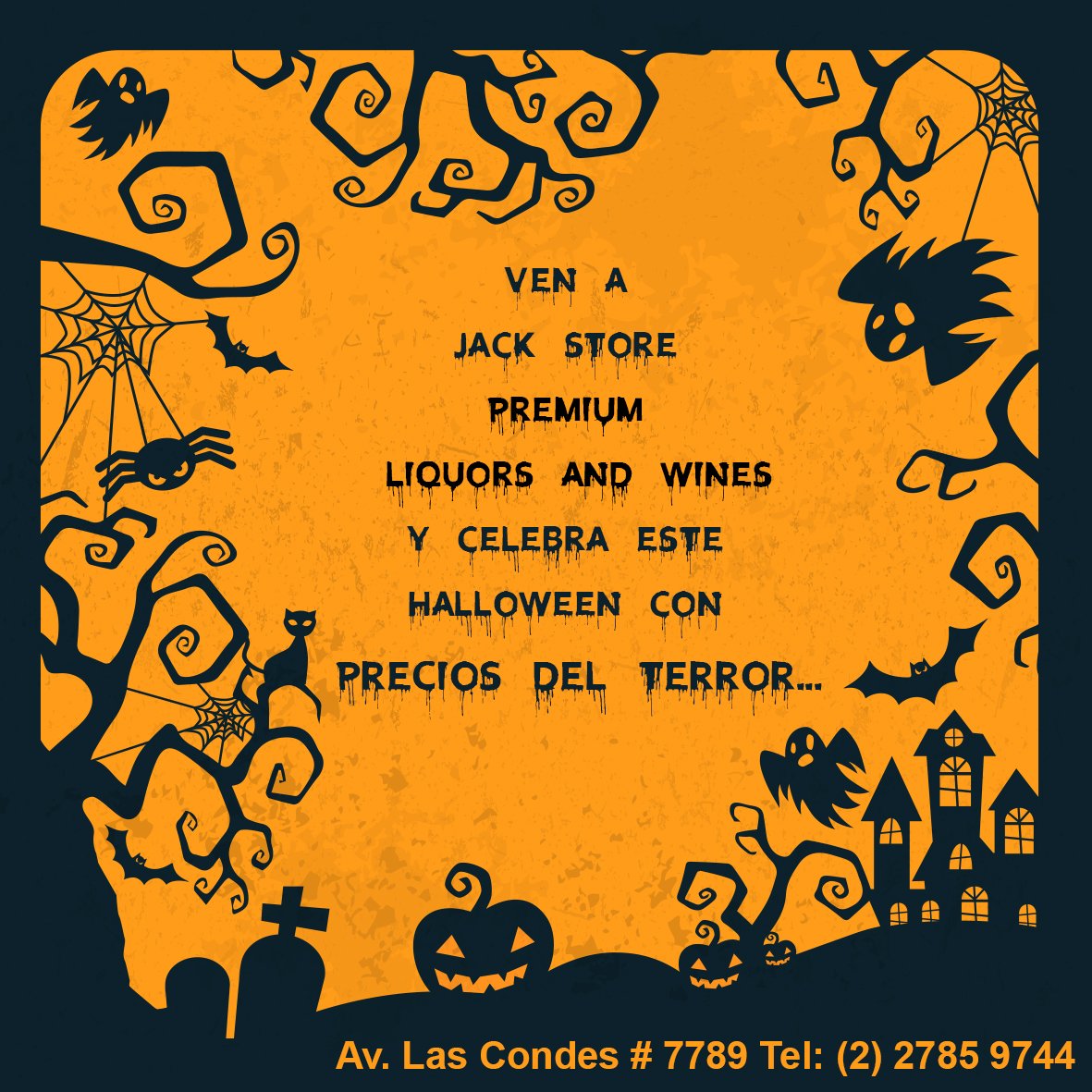 jackstorechile's tweet photo. Celebra #Halloween con nuestros descuentos hasta 50% en vinos, espumantes, piscos, licores, cervezas y whiskies. https://t.co/ppb4i4nAT9