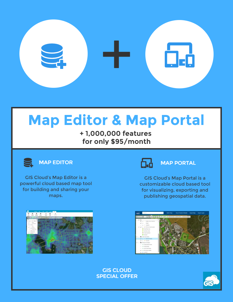 GISCloud's tweet photo. One more day left to claim #GISCloud special #offer - #MapPortal + #MapEditor for only $95/m
https://t.co/CN6lZuRpTL https://t.co/o7bpiDaW8W