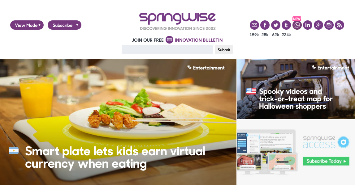 HelloYumit's tweet photo. WOAH.. we're on the front page of @springwise THANKS!!! https://t.co/ilq79QRqPC https://t.co/q9vmCG5kL0