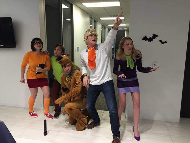 JoshTTU's tweet photo. The usual Halloween festivities @TopSpotIMS today! #MysteryCrew #TeamEeek https://t.co/tzG3RpPISY