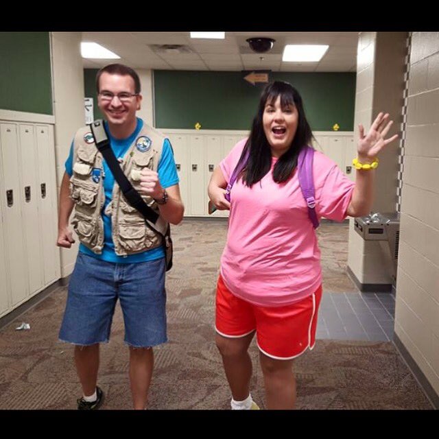 CulleySS7's tweet photo. Happy Halloween from Dora and Diego! 🎃🎃 https://t.co/CUUpxA2QLa
