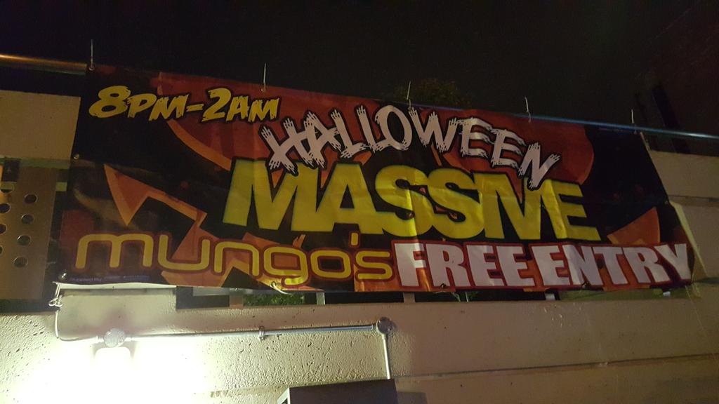 Eliot_Committee's tweet photo. Massive Mungo's tonight @MungosBar til late! Free entry #Halloween #kentlife https://t.co/5ZdWwfKXpH