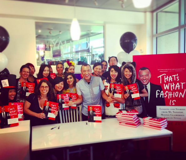 polyvore's tweet photo. The #PolyvoreTeam at @mrjoezee's book signing today at @Yahoo! #ThatsWhatFashionIs @YahooStyle https://t.co/PPDje8fIJJ