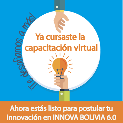 BoliviaInnova's tweet photo. 540 personas completaron la Capacitación Virtual Innova Bolivia #InnovaBo https://t.co/FfqmxEMX7m https://t.co/eVUiEVXvdq