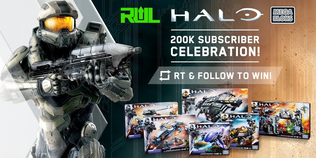 ReadyUpLive's tweet photo. Giving away these sets to celebrate 200k subs! Follow @ReadyUpLive &amp; @MBCollectors, and RT for a chance to win! https://t.co/8Ng17Ceo6L