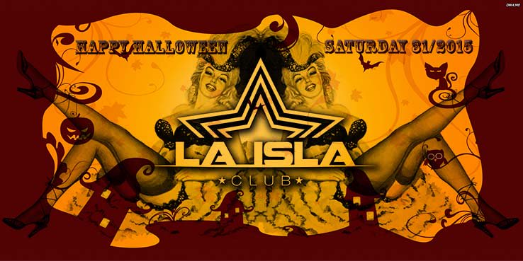 LaIslaClub1's tweet photo. #HappyHalloween #HappyHalloweenWeekend saturday 31 @LaIslaClub1 https://t.co/EZbP9toWTX