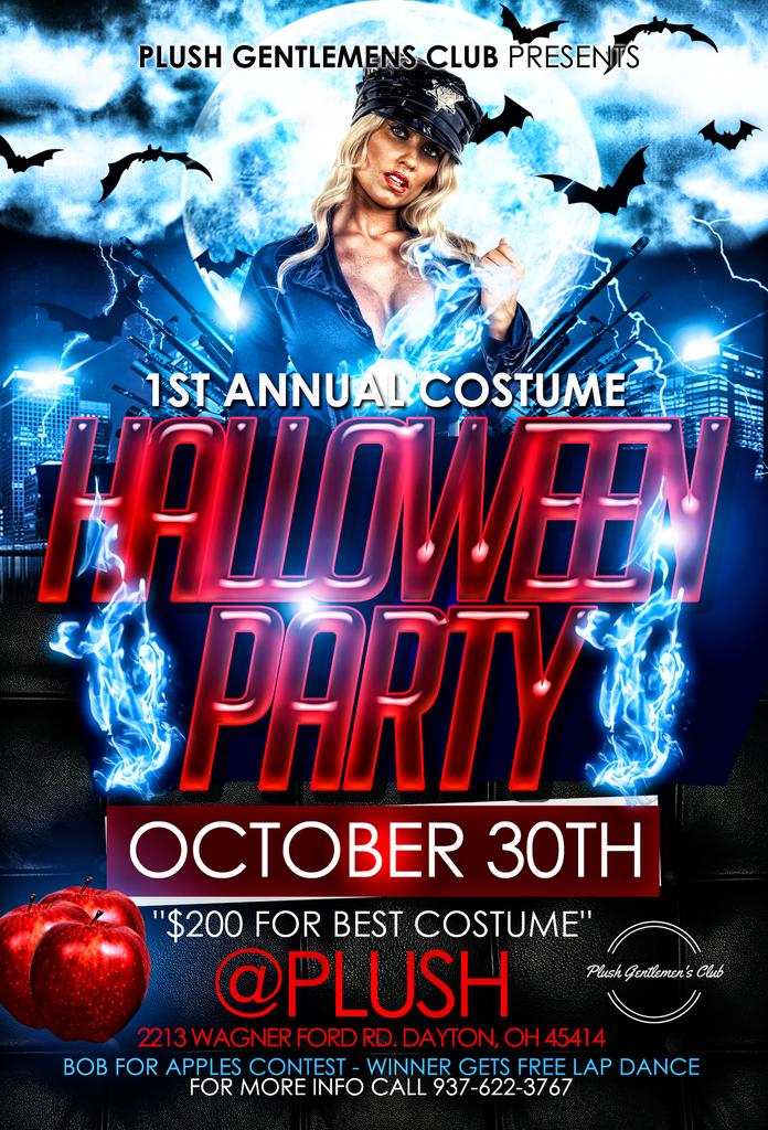 GentlemenPlush's tweet photo. Tonight Is Our First Annual Halloween Costume Party. We Have $1 Shots 
$1 Drafts &amp; Cash Prize $200 Costume Contest. https://t.co/3bCAk76fB7