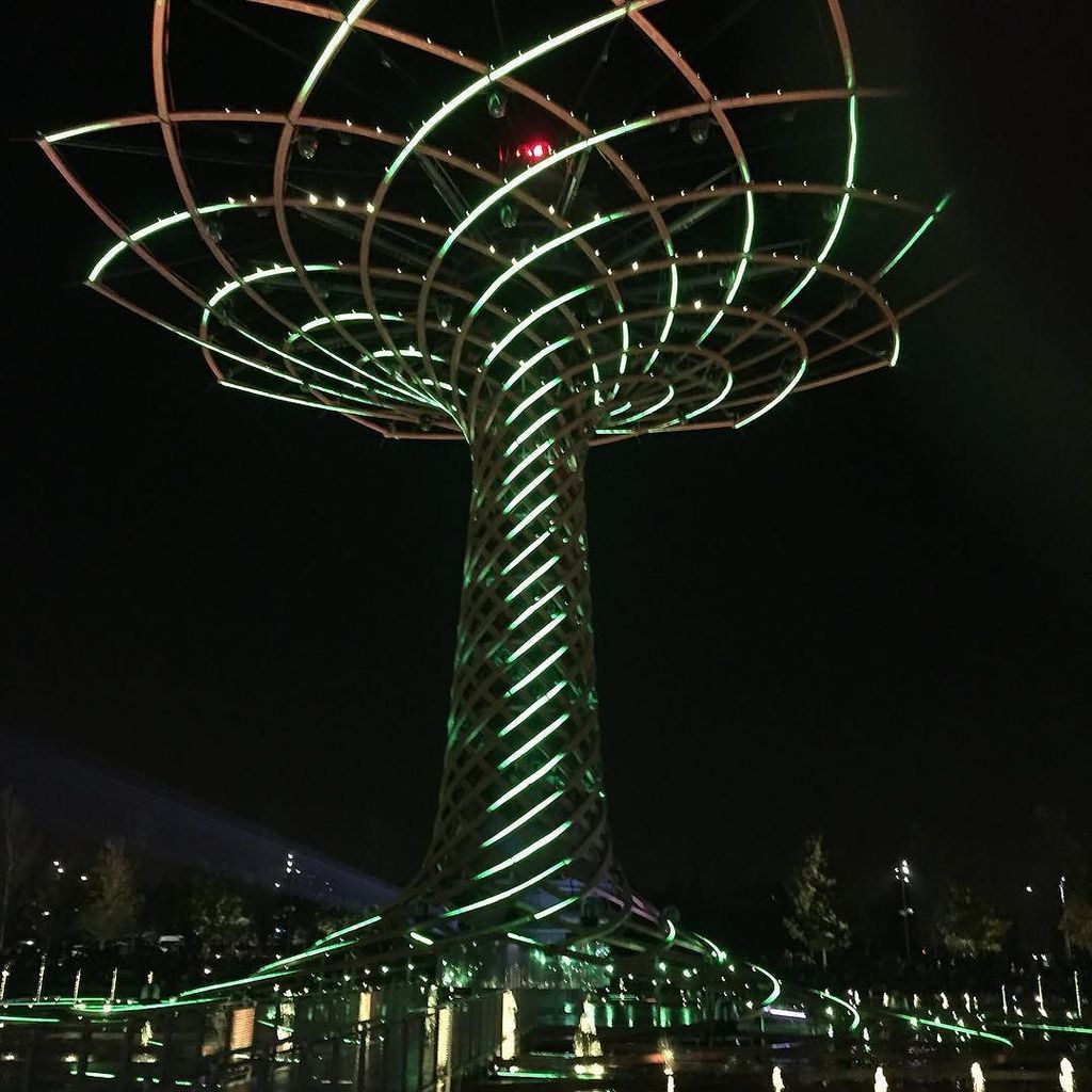 gpenno's tweet photo. #Expo2015 #treeoflife #alberodellavita #lastnight #robertocacciapaglia #marcobalich #orgog⌠https://t.co/rqNq3KlabX https://t.co/cxf5SRfqPC