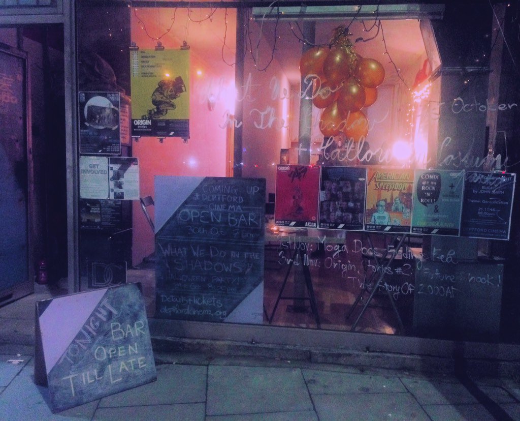 The bar is open tonight...Come and say hi, don't be shy !! #lewisham #deptford
