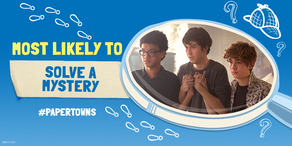 These guys are good. #PaperTowns