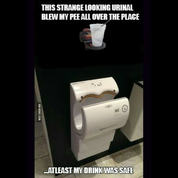 BevBench's tweet image. Be careful out there. #bevbench #HappyHalloween #marketing #advertising #beer #beerlover #safetyfirst #bathroom