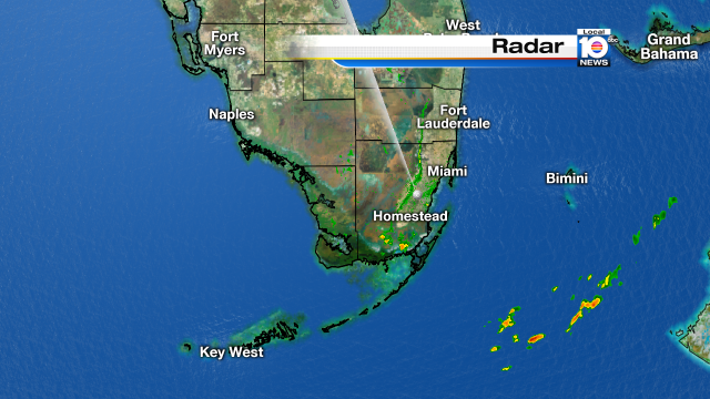 So far, there is not much rain developing over South Florida.  Enjoy! https://t.co/XYoQ53lObL