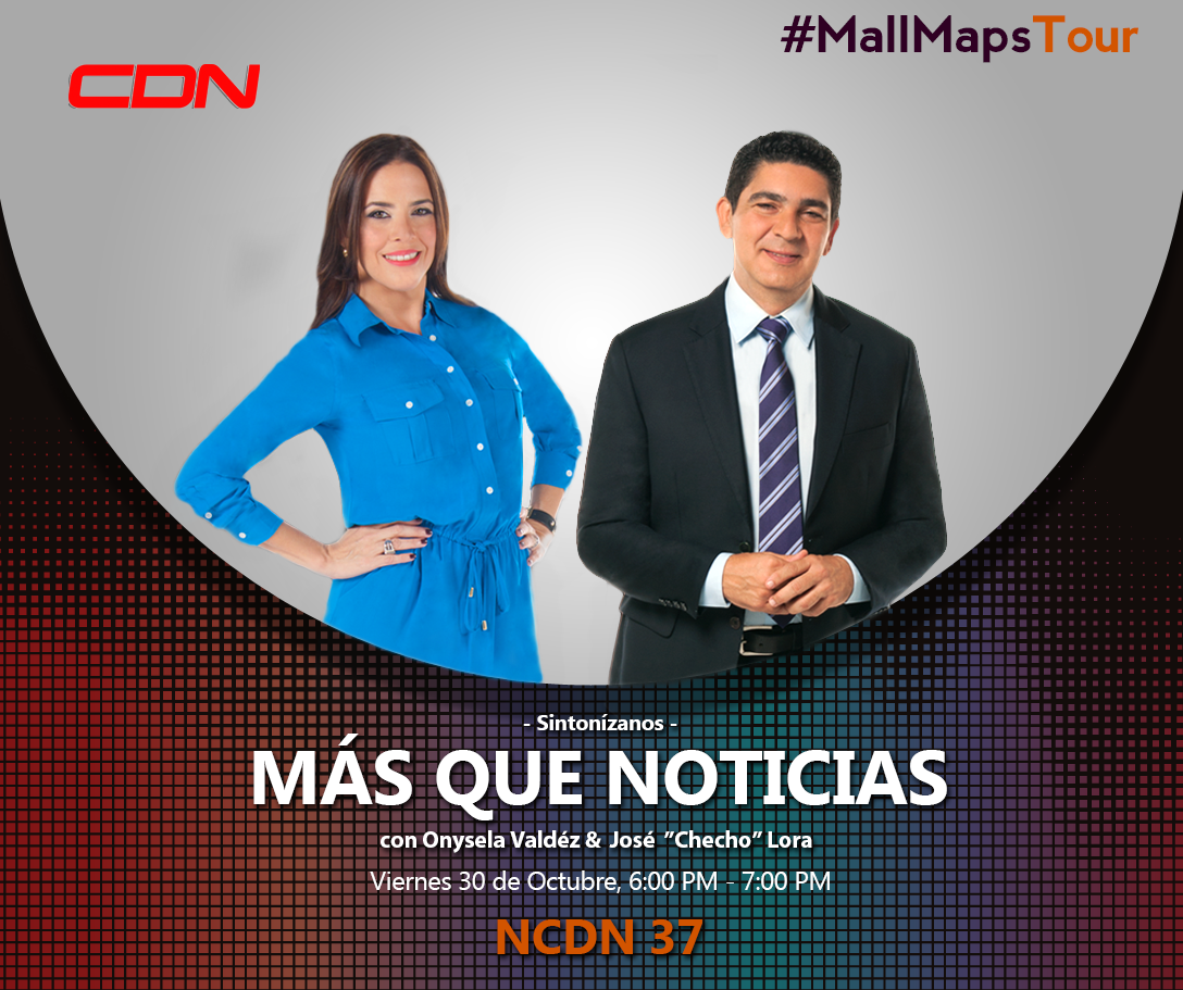 MallMapsRD's tweet photo. Hoy tu y #MallMaps tienen una cita en #MásQueNoticias por @CDN37 ¡No te lo pierdas! #MallMapsTour. https://t.co/oDo7z6Fow1