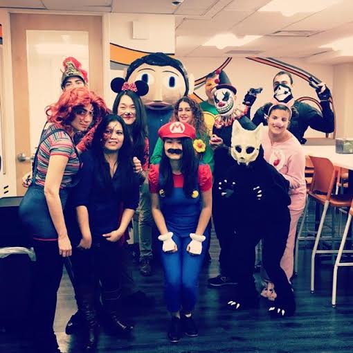 Gogo_Studios's tweet photo. WE had a costume party today at the office! What does YOUR company do for the holidays? #gogostudios #HappyHallowen https://t.co/klIQL2DxG1