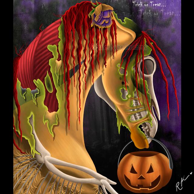 Crimson_Mane's tweet photo. HAPPY HALLOWEEN!!! <3
#Halloween #zombie #horse #digitalart #horror #trickortreat #HappyHalloween https://t.co/sCZZkvLk8v