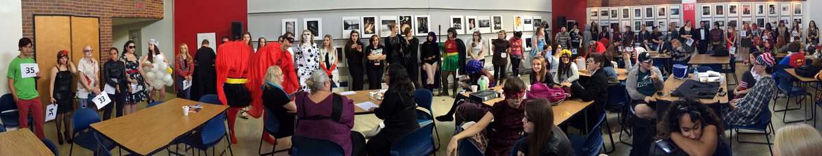 AntonelliEdu's tweet photo. Halloween Fun! #DevelopYourPassionDesignYourFuture #AntonelliRocks https://t.co/o96DeEfKOC