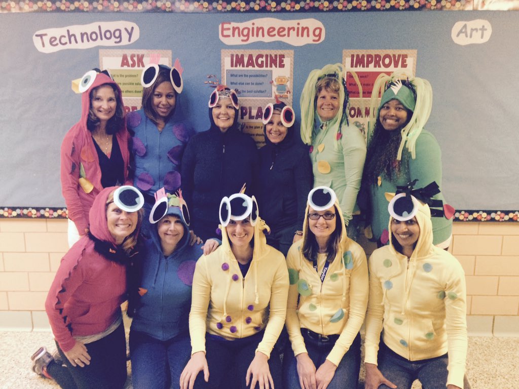 Kindergarten team monsters! #ztroar <a href="/taylorkinder101/">taylorkinder101</a> @NSkidmoreK101