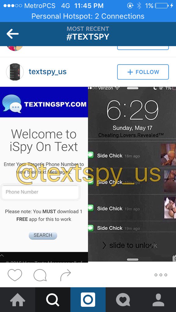 SEXMEPAPl's tweet photo. 😁See who your girlfriend/boyfriend be texting behind your back this actually works 😕👉🏽👉🏽👉🏽 https://t.co/m99uGgyoUH https://t.co/yLLYNyYaEv