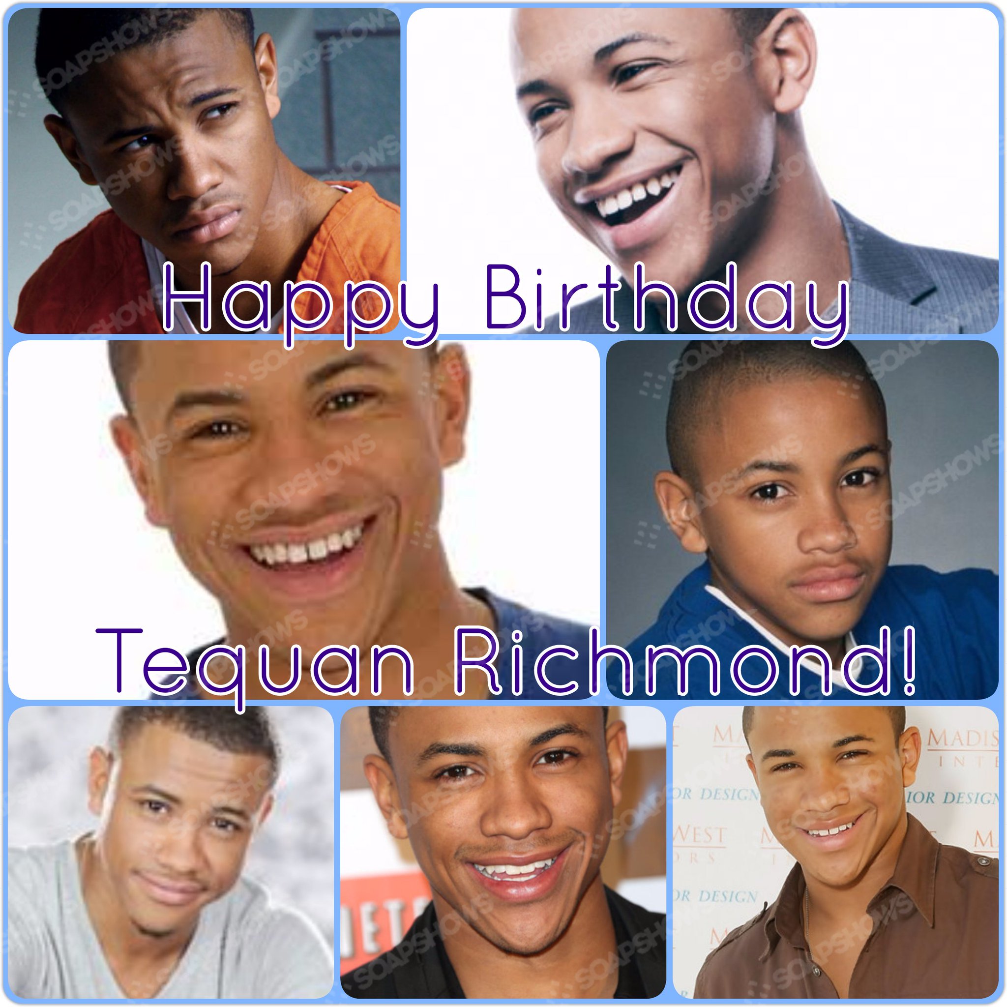 Happy Birthday, Tequan Richmond! Check out these delightful photos of him ->  