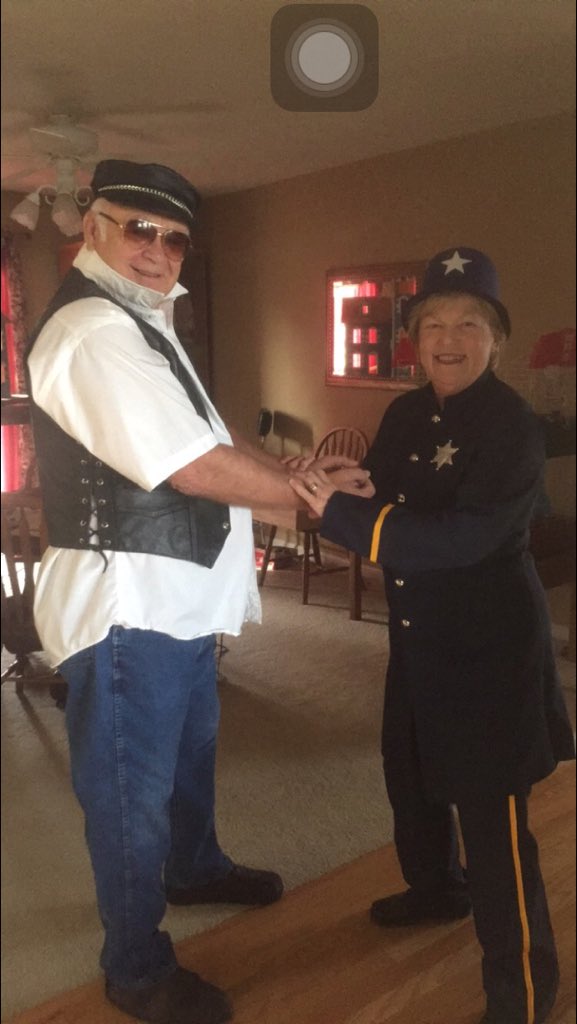 Brookahamilton's tweet photo. My grandparents are actual goals. https://t.co/IwCdV8whDk