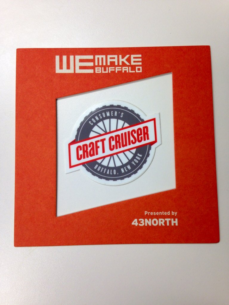 CraftCruiser's tweet photo. #wemakebuffalo pedal party! https://t.co/appl32JOZz