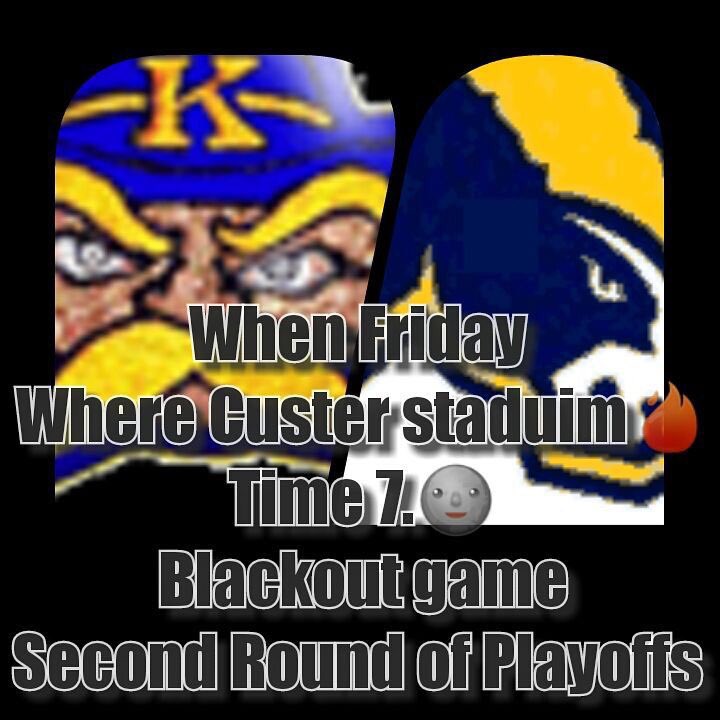 GAMEDAY! 🏈💙💛 Milwaukee Rufus King vs. Milwaukee Marquette @ 7 PM @ Custer Stadium. #wisfb @TWCSportsWI <a href="/BobBrainerd/">Bob Brainerd 🎙️</a>
