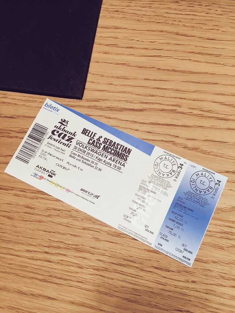 Hope to see a few concert goers <a href="/vwarena/">Volkswagen Arena</a> after the show for a pick me up <a href="/CaffeVergnanoTR/">Caffé VergnanoTurkey</a>  #coffee