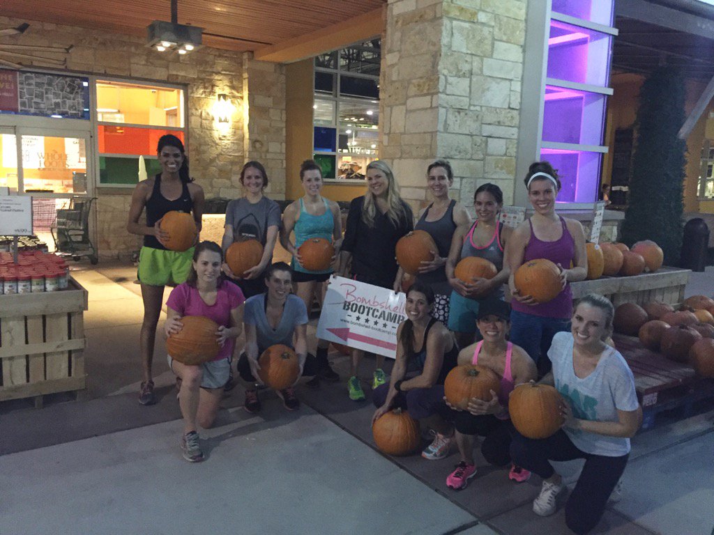 CariFit's tweet photo. Thanks @WholeFoodsHOU for hosting us last night! We had fun working out with your pumpkins! #bombshellbootcamp https://t.co/S8PnsX5Ttj