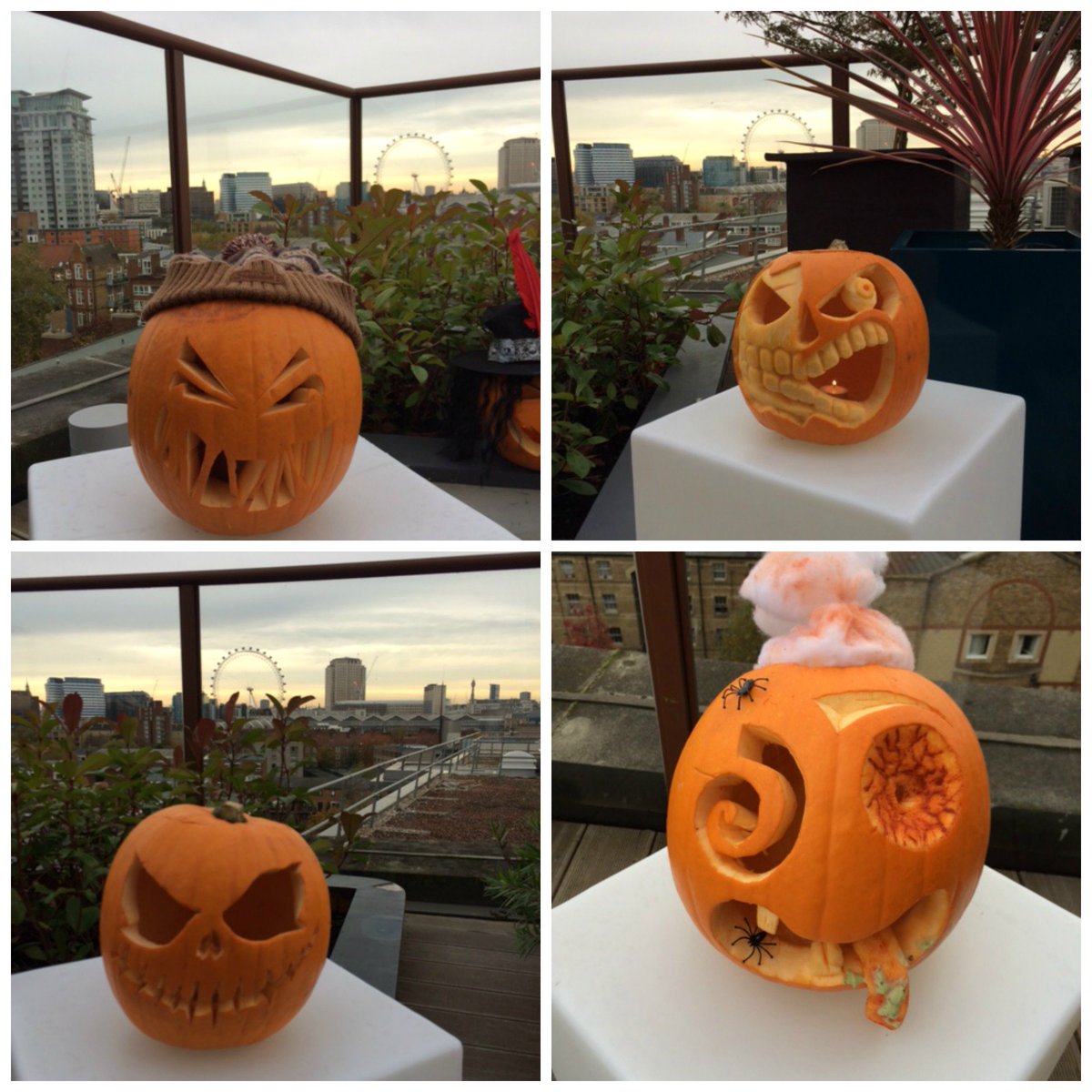 h10hotels's tweet photo. Entra en el Facebook del H10 London Waterloo y vota con un me gusta tu calabaza favorita https://t.co/7GHcjjXU0Z https://t.co/ExcbN4aEJO