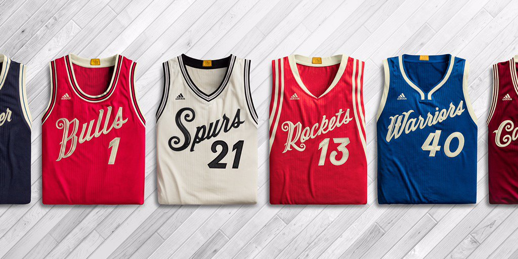 adidasHoops's tweet photo. Season's greetings.

Introducing the 2015 @NBA Christmas Day uniforms. https://t.co/BCAAoHtWyW