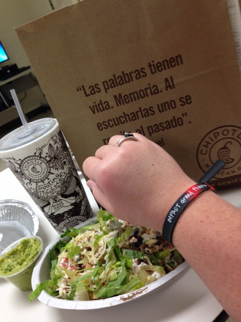 <a href="/ChipotleTweets/">Chipotle</a> BOGO 4 lunch THANKS <a href="/grandprairieisd/">Grand Prairie ISD</a> <a href="/gp_tx/">City of Grand Prairie, TX</a> for #RedRibbonWeek &amp; #MakingAnIMPACT <a href="/gpisdcounselors/">gpisdcounselors</a>