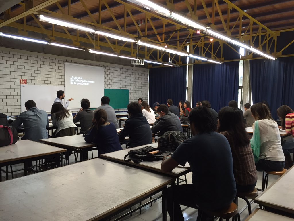 Ya empezamos con la segunda jornada de ENCUENTRO/04 - ahora el taller de Soler Arquitectos en la <a href="/IberoPuebla/">IBERO Puebla</a>
