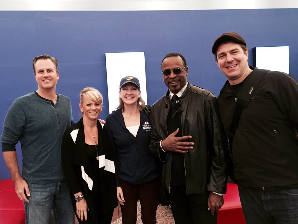 <a href="/rcm1/">RCM</a> w/uber talented <a href="/skipmartinmusic/">Skip Martin</a> Kool &amp; the Gang aftr last nights show. Thx <a href="/cbrecapitalmkts/">CBRE Capital Markets</a> #AmericasSummit15