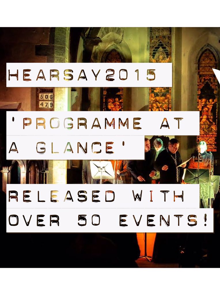 HearSayFestival's tweet photo. New #HearSay2015 events with @InTheDarkRadio @LyricFeature @tadhgosullivan @Bibliocook https://t.co/mgvy6ZrwdQ https://t.co/zRfEMjbAU5