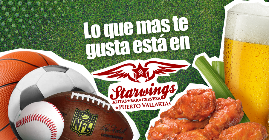 StarwingsPV's tweet photo. La #Serie Mundial, #NFL, #Football, #NBA más alitas y cervezas, TODO en #StarwingsSports https://t.co/Gqvd41eZkB