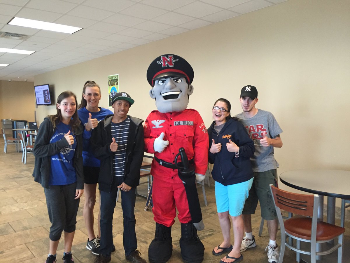 NichollsState's tweet photo. Tillou had a great time visiting @FletcherCollege. #TillouTour2K15 #WheresTillou #ComingToALocationNearYou https://t.co/vP9a6LYv8U
