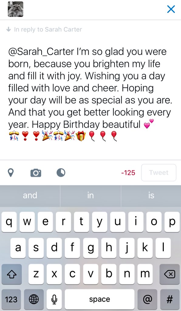  You are special and I hope that you float through the day with a big smile on your face.Happy Birthday 
