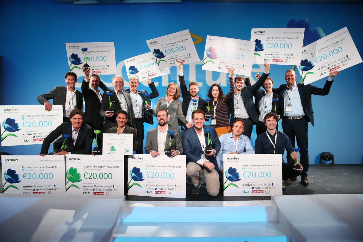 bluetulipawards's tweet photo. We hereby present you the winners of the Accenture Innovation Awards! Congratulations! #AIA15 https://t.co/8sodF0PYoC