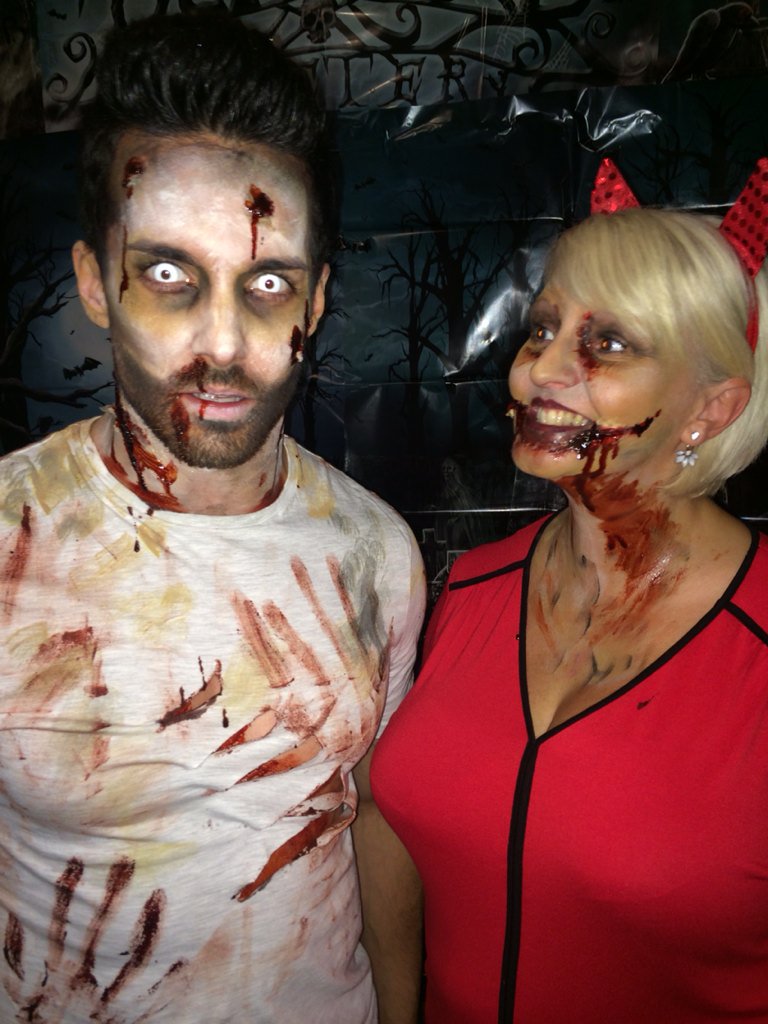 Died in train crash and come back to life for #malloween party with <a href="/hrgworldwide/">HRG</a> <a href="/MalmaisonHotels/">Malmaison Hotels</a> <a href="/HotelduVinBrand/">Hotel du Vin</a>