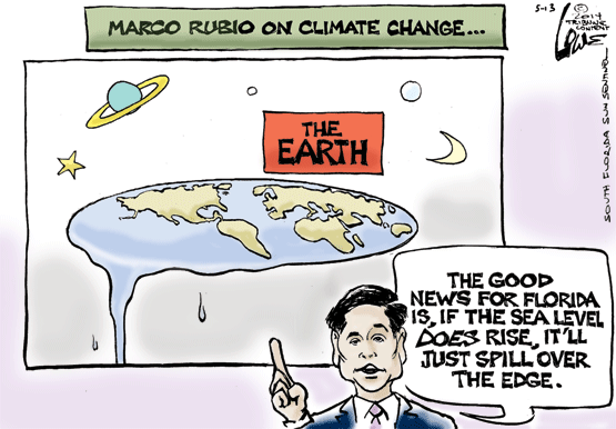#Politics: #GOP #ChristianValues @MarcusRubio & climate change 4 dummies
#YesYourHeadIsUpThere
