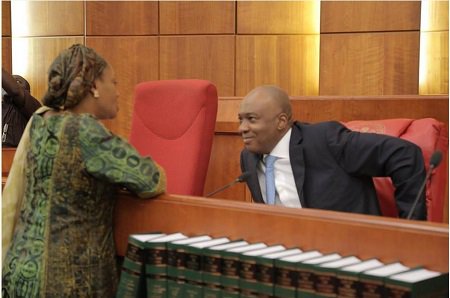 awoladetaiwo's tweet photo. "@DemolaRewaju: She's wonderful in person funnily enough... "@Awalico: Remi Tinubu needs to learn calm presentation. https://t.co/U5RqZQqPC7