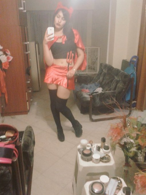#QuieroMiDisfraz @quieromusicatv Mi disfraz de Halloween del a&ntilde;o pasado para ir a bailar.  Besos chicos<a href="/tag/quieromidisfraz"class="tags">#QuieroMiDisfraz</a><a class="tags" target="_blank" title="On Twitter" href="/?out=eyJ0eXAiOiJKV1QiLCJhbGciOiJIUzUxMiJ9.eyJpYXQiOjE3MjQ2MjcxOTMsImlzcyI6InR3cG9ybnN0YXJzLmNvbSIsIm5iZiI6MTcyNDYyNzE5MywiZXhwIjoxNzU2MTYzMTkzLCJyZWRpcmVjdF91cmwiOiJodHRwczovL3R3aXR0ZXIuY29tL3F1aWVyb211c2ljYXR2In0.nvWFQR2sy4VgrJqVAEtLRSmdXkMDcLvArRQW9KT9DZvzNxygH7Mww3uDcqYUjXSttDr4wShMa9HXWnQUl65pgg">@quieromusicatv</a>